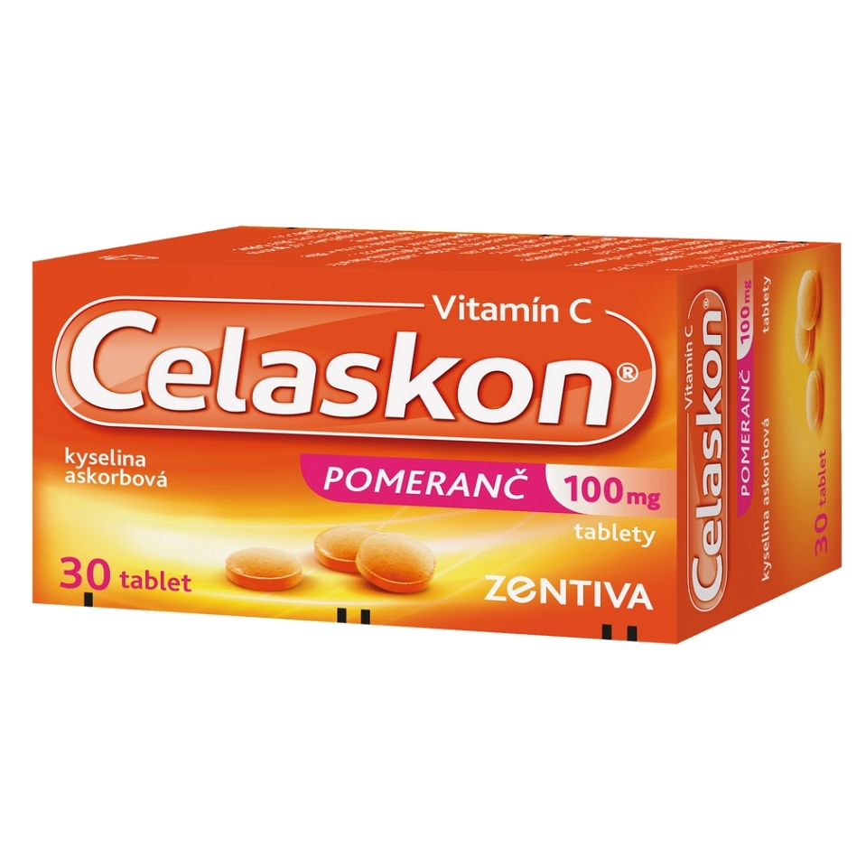 Levně Celaskon pomeranč 100mg 30 tablet