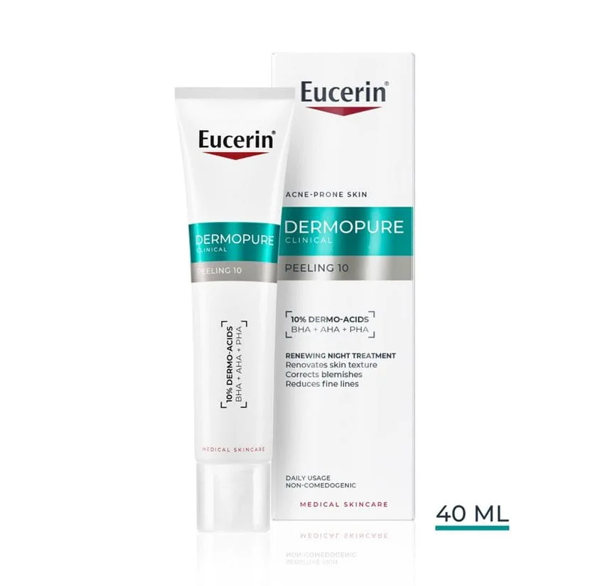 Levně Eucerin DermoPure CLINICAL 10% peeling 40ml