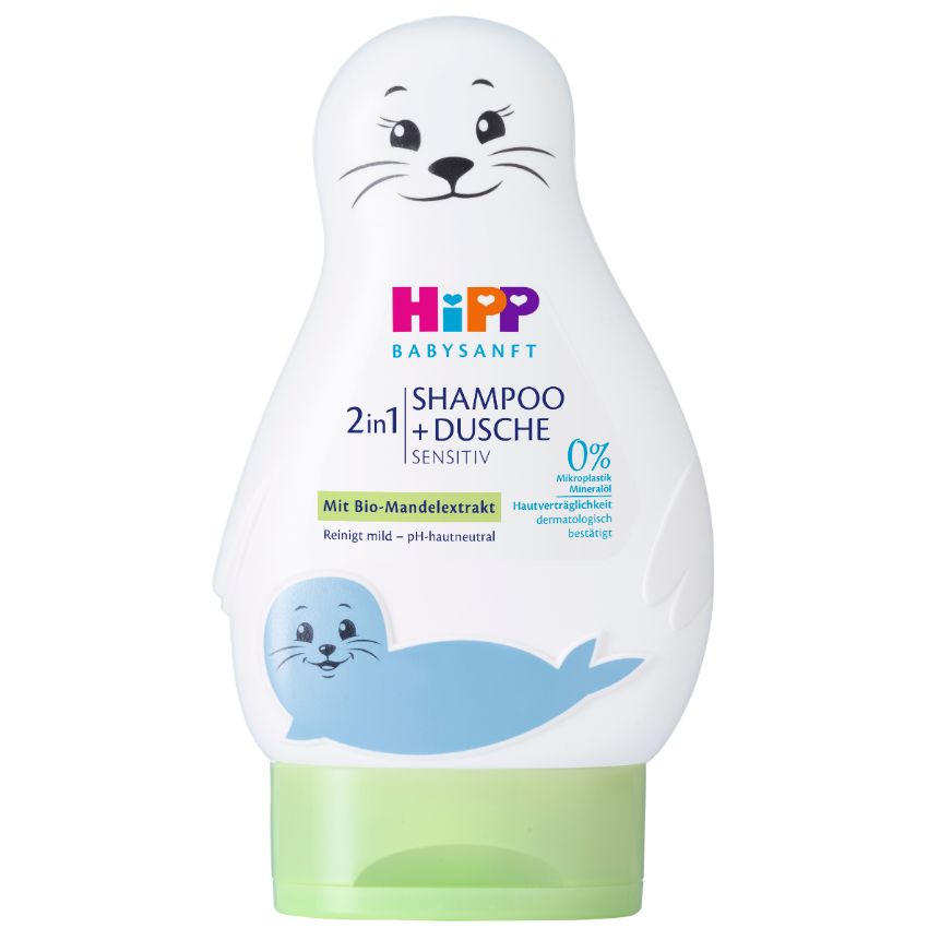 Levně HiPP BABYSANFT Šampon vlasy a tělo LACHTAN 200ml