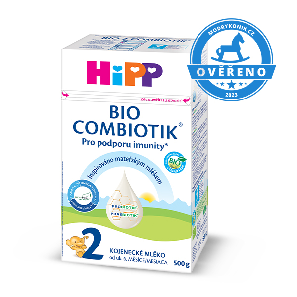 Levně HiPP MLÉKO 2 BIO Combiotik 500g