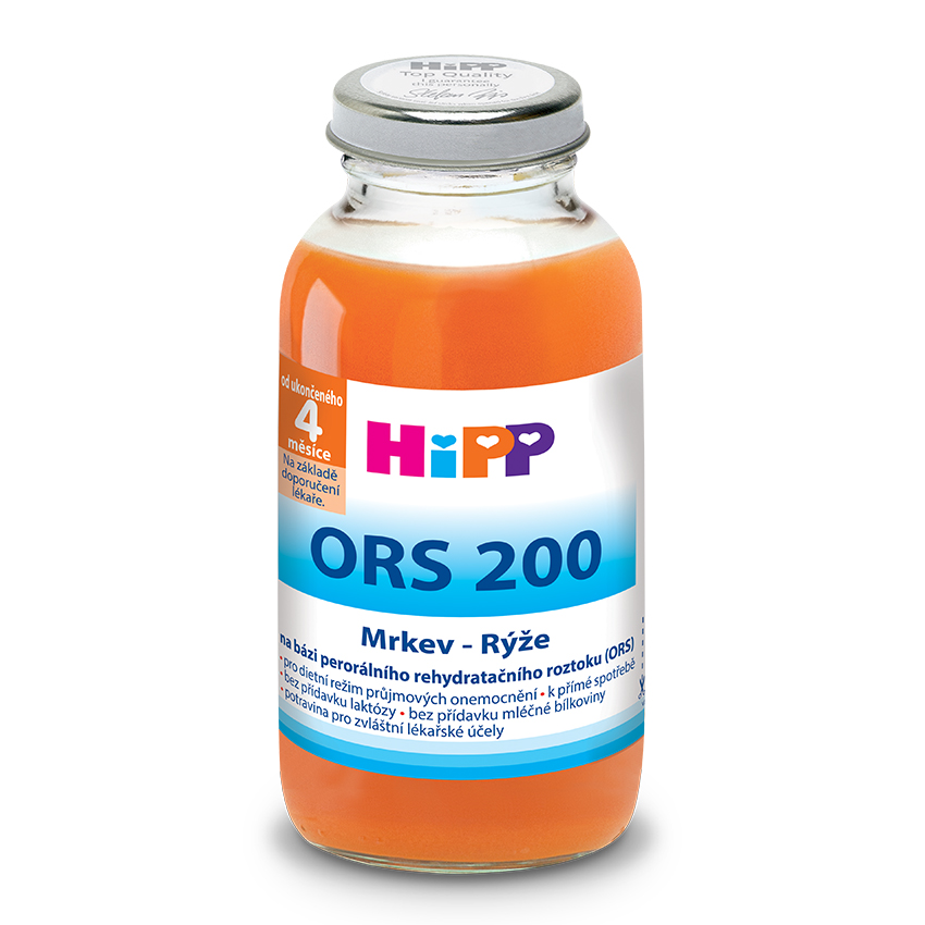 Levně HiPP ORS 200 Mrkvovo-rýžový odvar 200ml