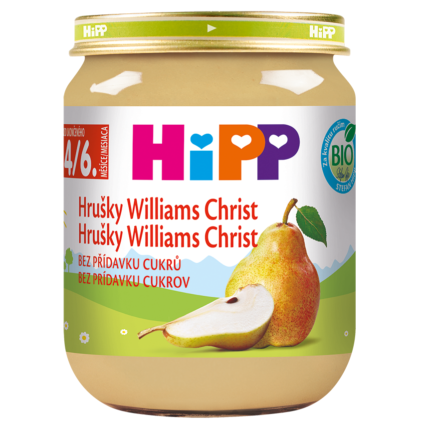 Levně HiPP OVOCE BIO Hrušky Williams-Christ 125g