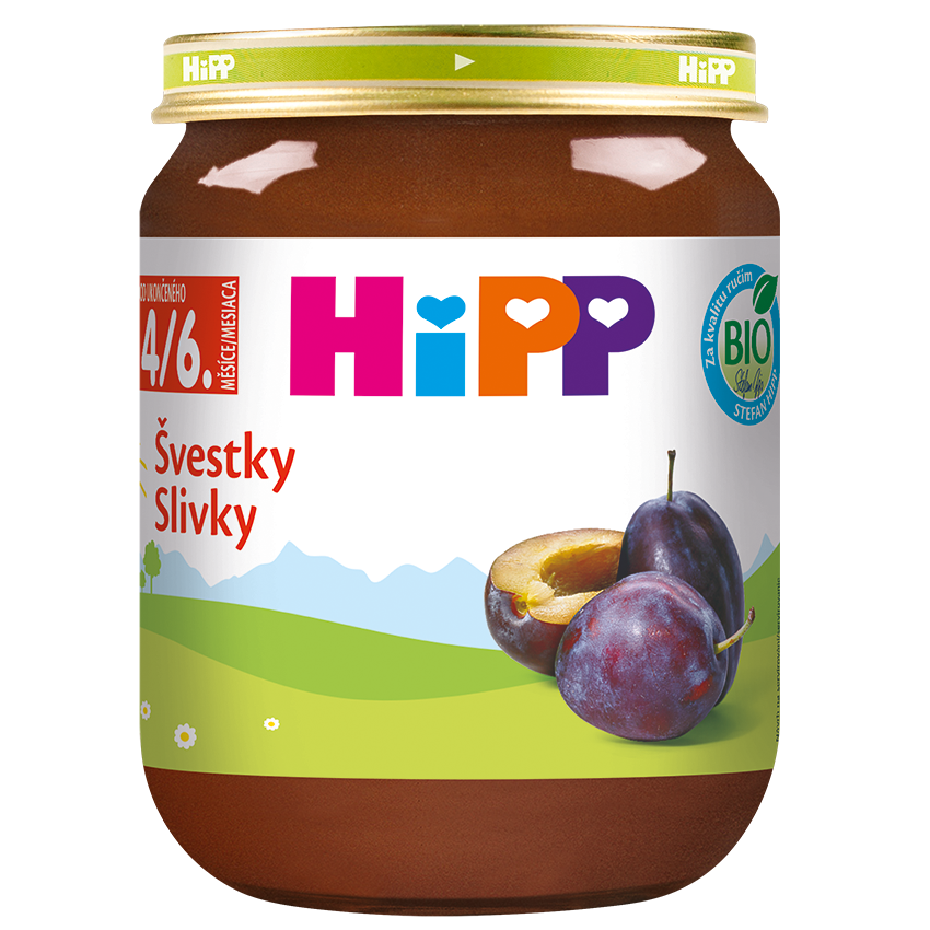 Levně HiPP OVOCE BIO Švestky 125g