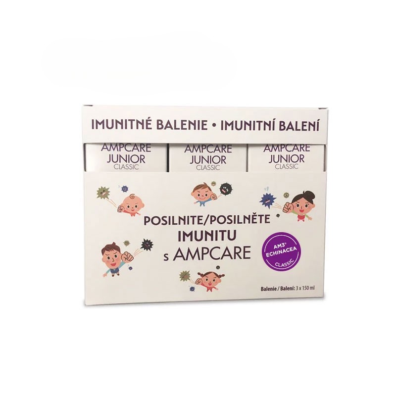 Levně AMPcare JUNIOR CLASSIC IMUNITNÍ BALENÍ 3x150ml