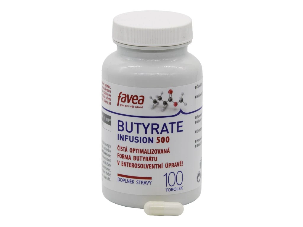 Levně Favea Butyrate Infusion 500 tob.100