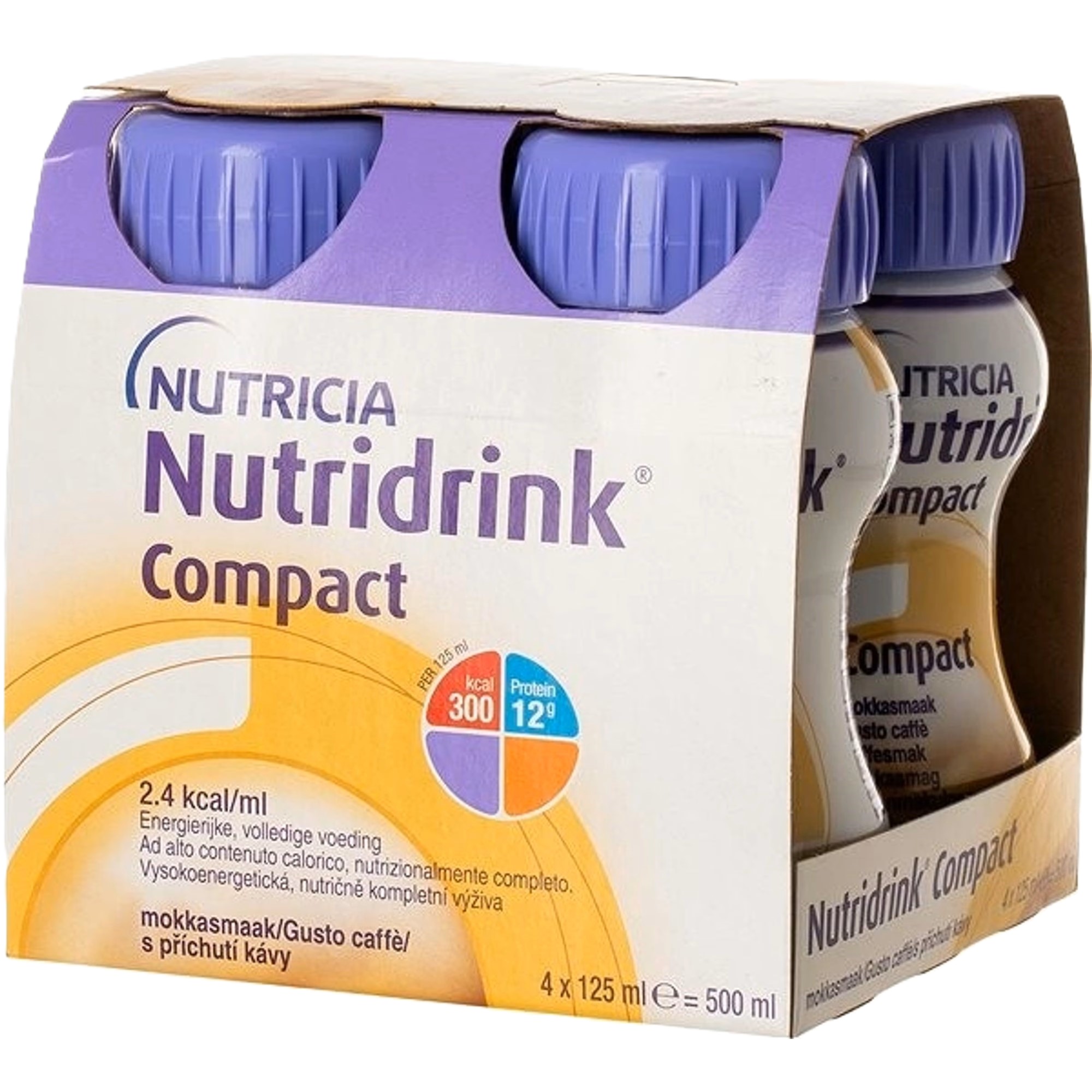 Levně Nutridrink Compact s přích.kávy 4x125ml