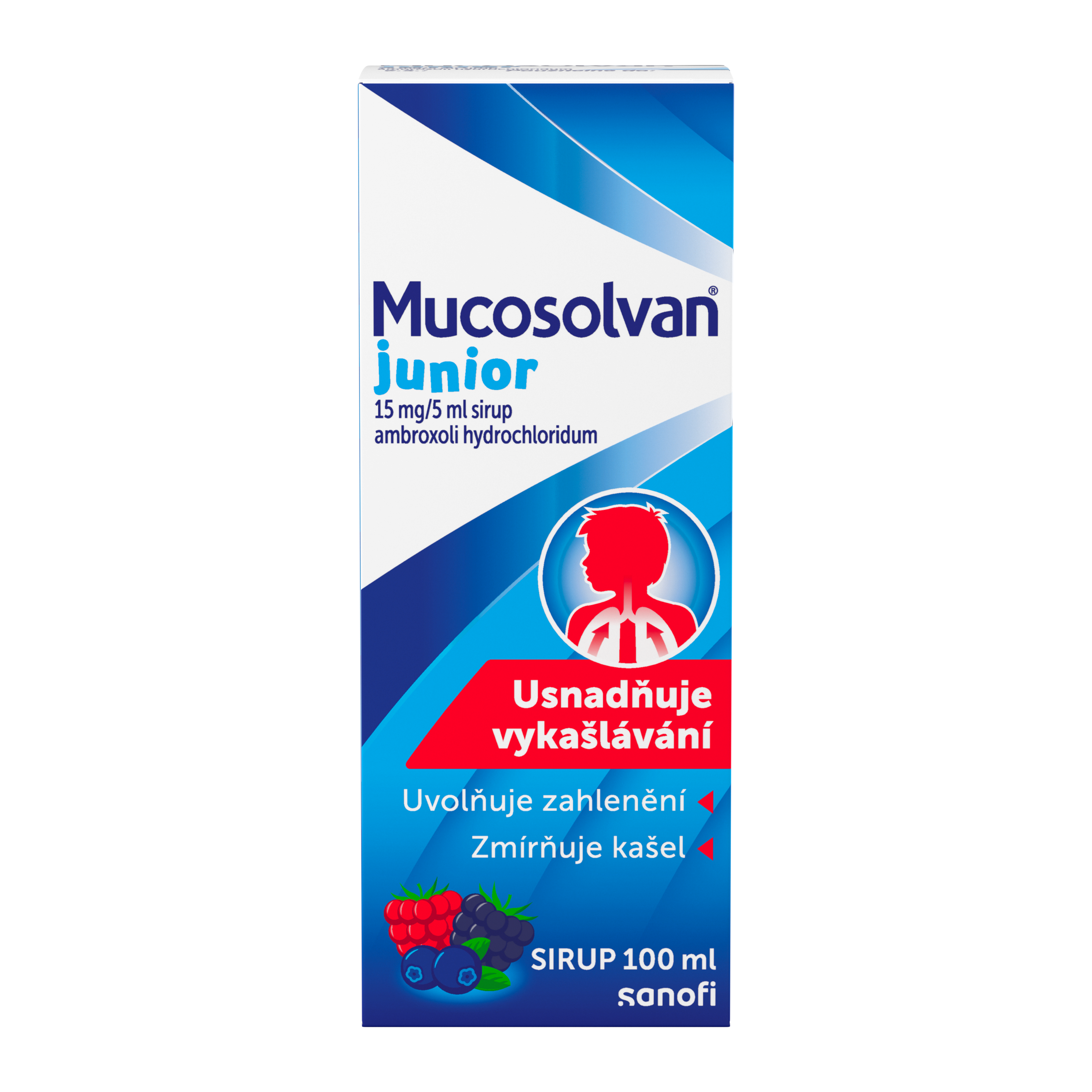 Levně Mucosolvan Junior 15mg/5ml sirup 100ml