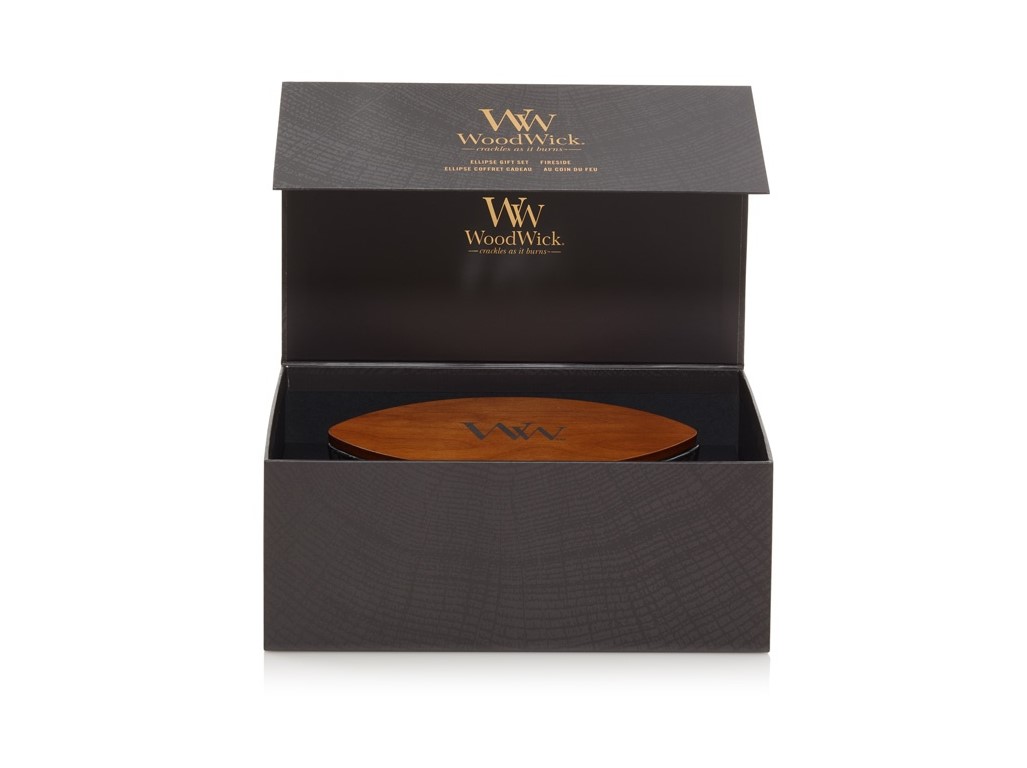 Levně WOODWICK dárkový set Loď 453g