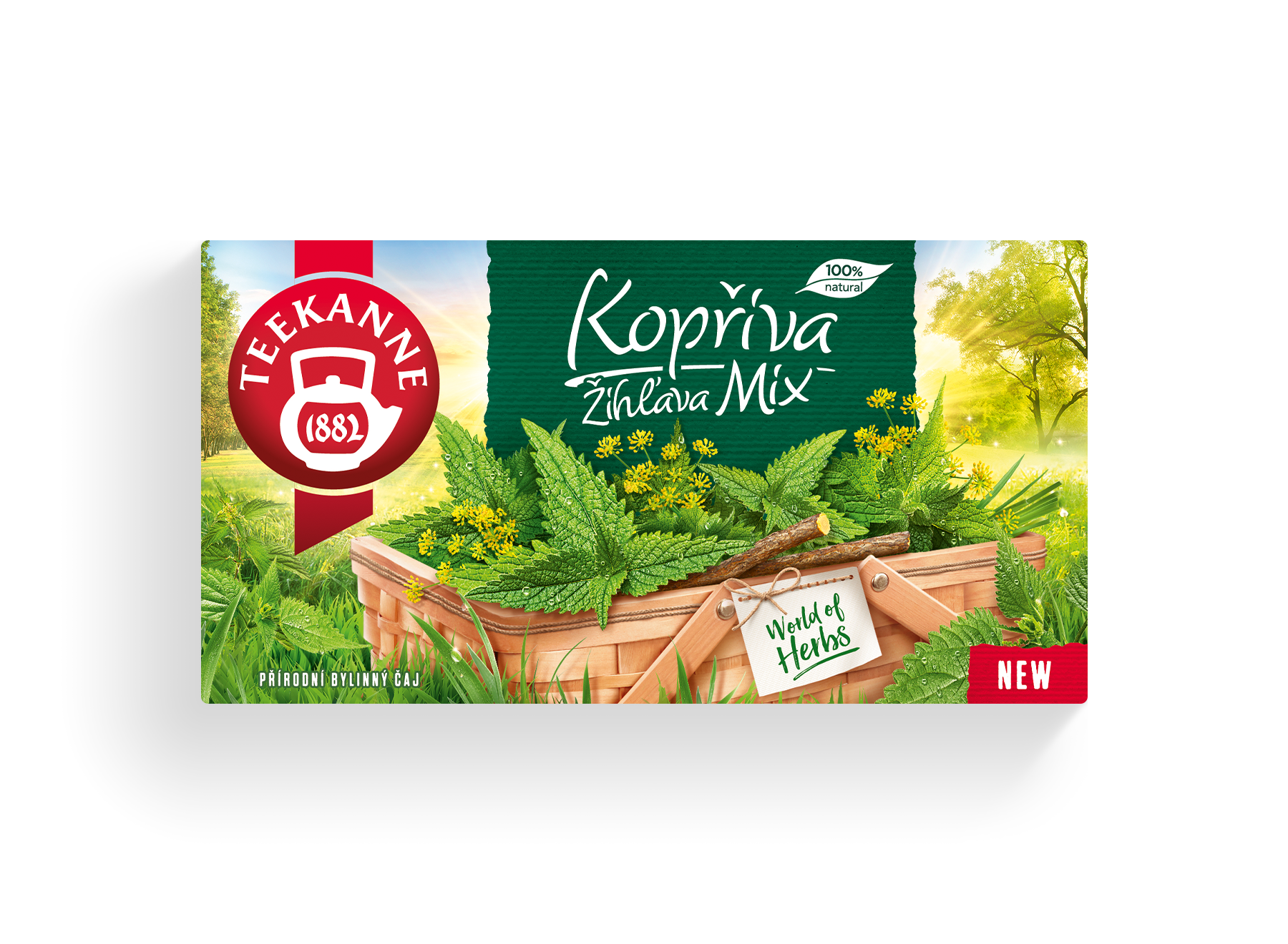 Levně TEEKANNE Kopřiva mix čaj 20x1.6g
