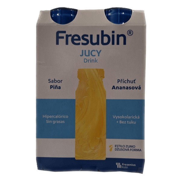 Fresubin Jucy drink ananas por.sol.4x200ml koupíte na MojeLékárna.cz