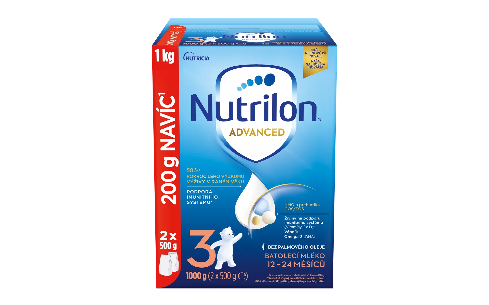 Levně Nutrilon Advanced 3 2x500g