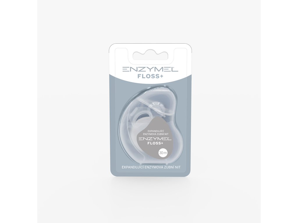 Levně ENZYMEL Floss+ expandující enzym.zubní nit 30m