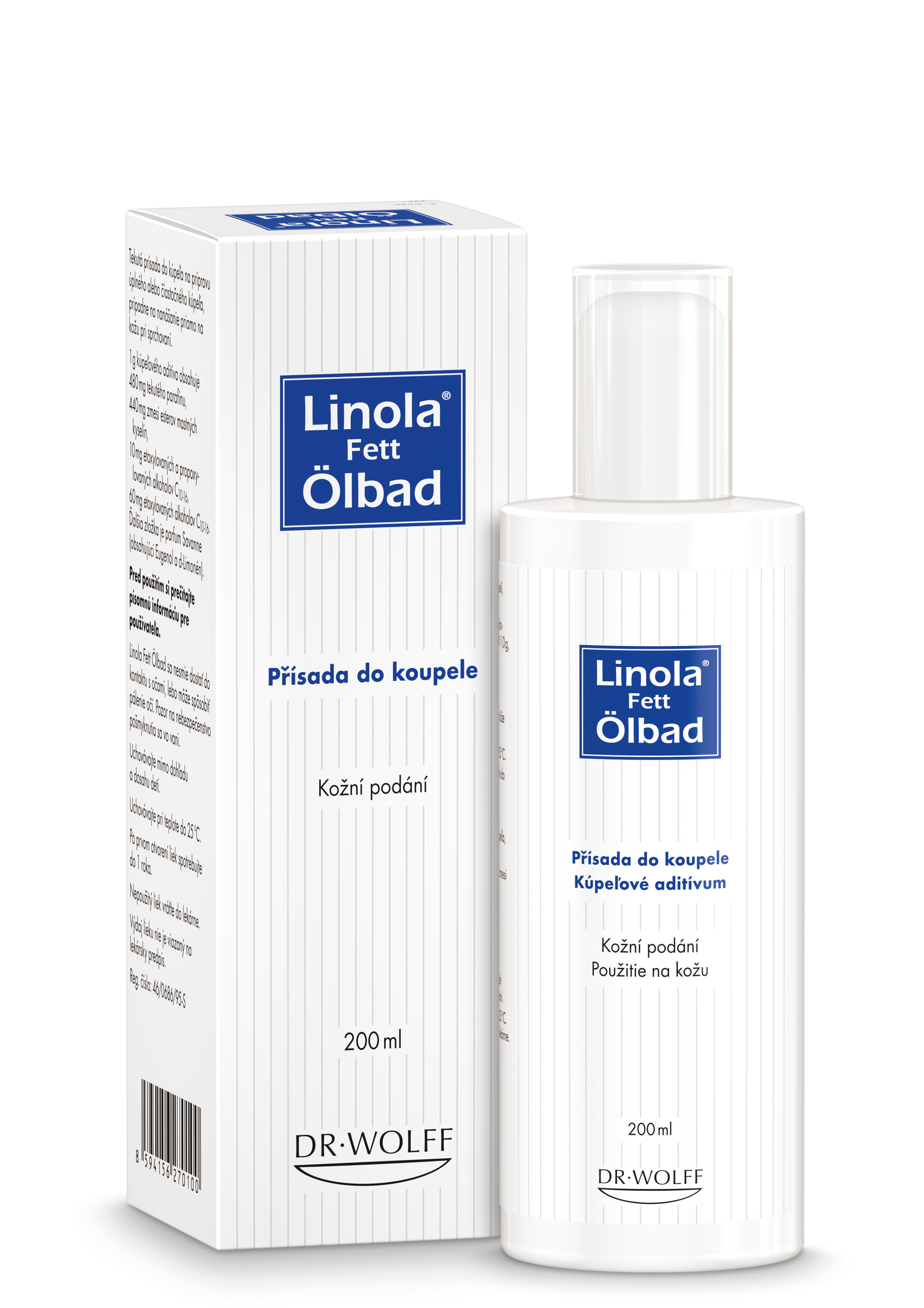 Levně Linola Fett Ölbad olej do koupele 1x200ml