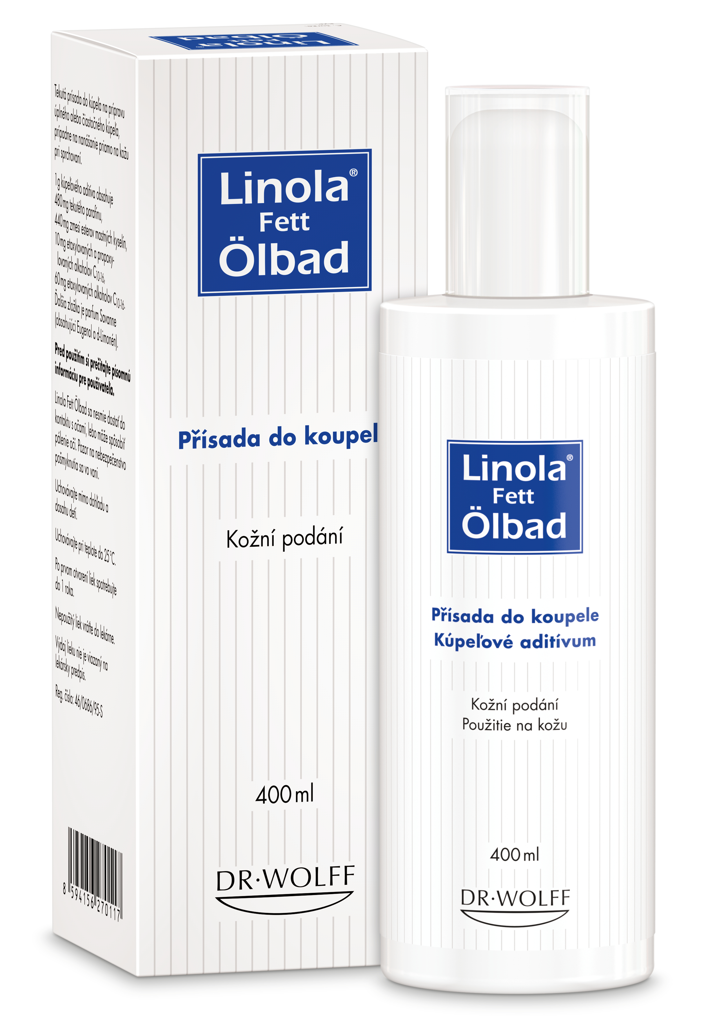 Levně Linola Fett Ölbad koupelový olej 1x400ml