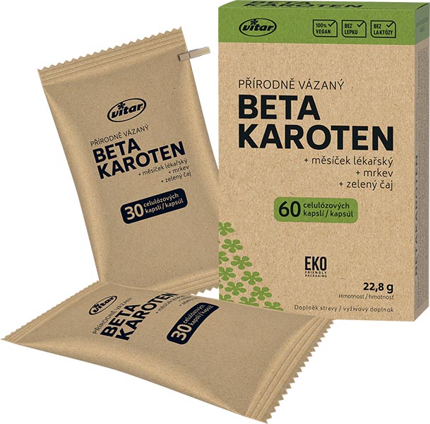Levně Vitar EKO Betakaroten 60 kapslí