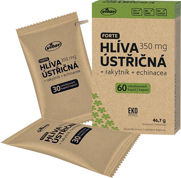 Levně Vitar EKO Hlíva ústřičná 60 kapslí