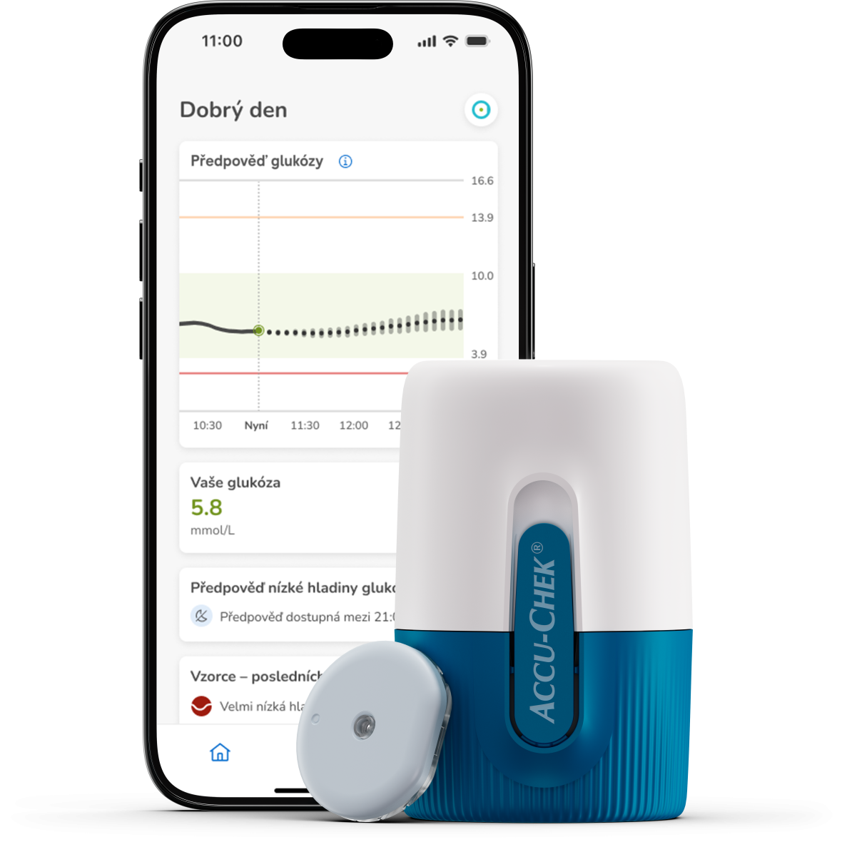 Levně Senzor Accu-Chek SmartGuide
