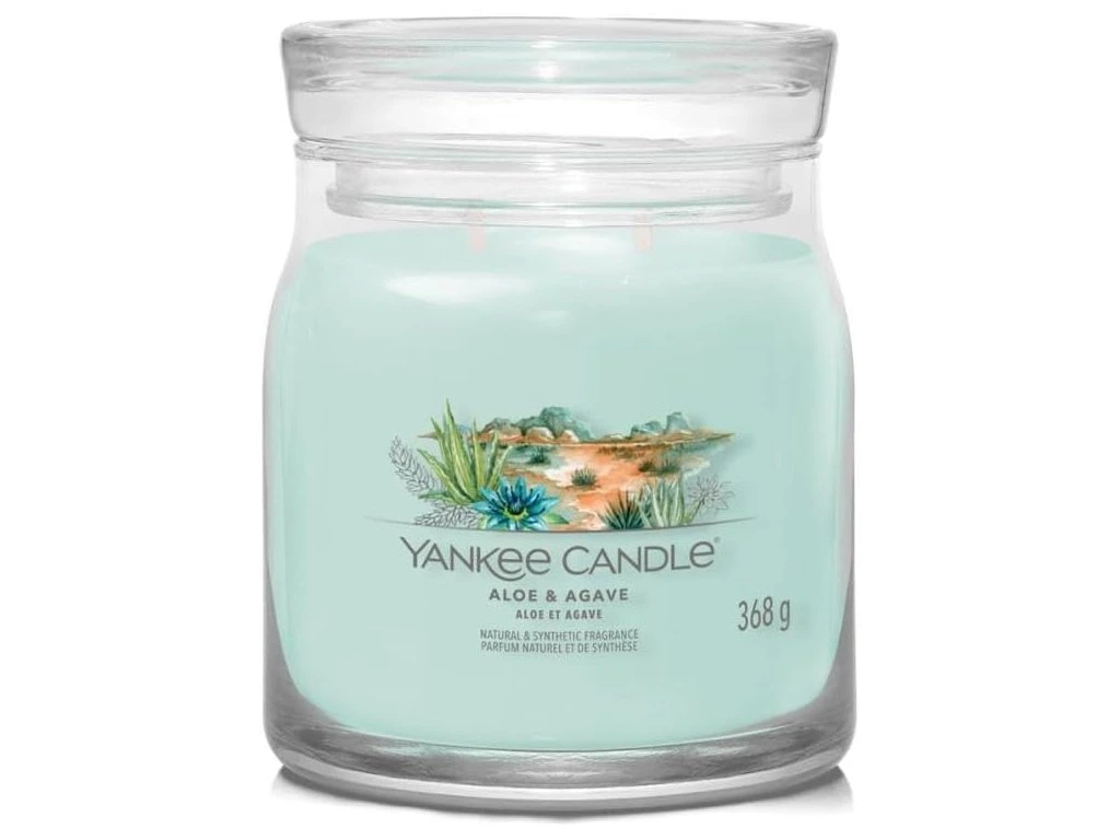 Levně Yankee Candle vonná svíčka Aloe & Agave 368g