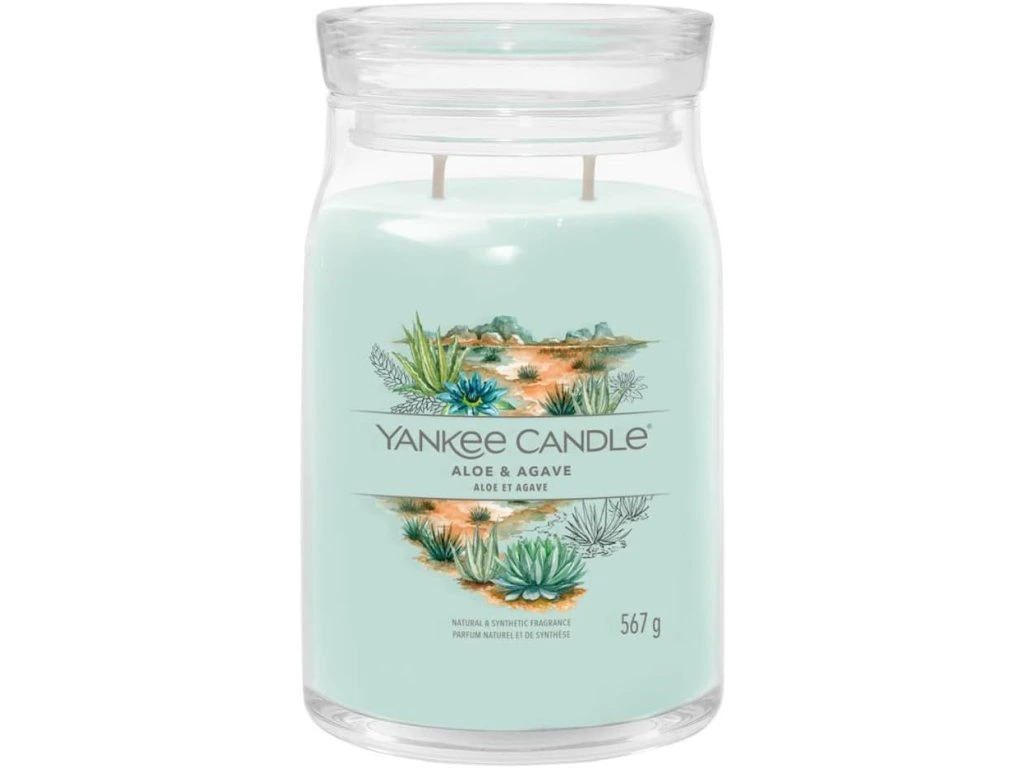 Levně Yankee Candle vonná svíčka Aloe & Agave 567g