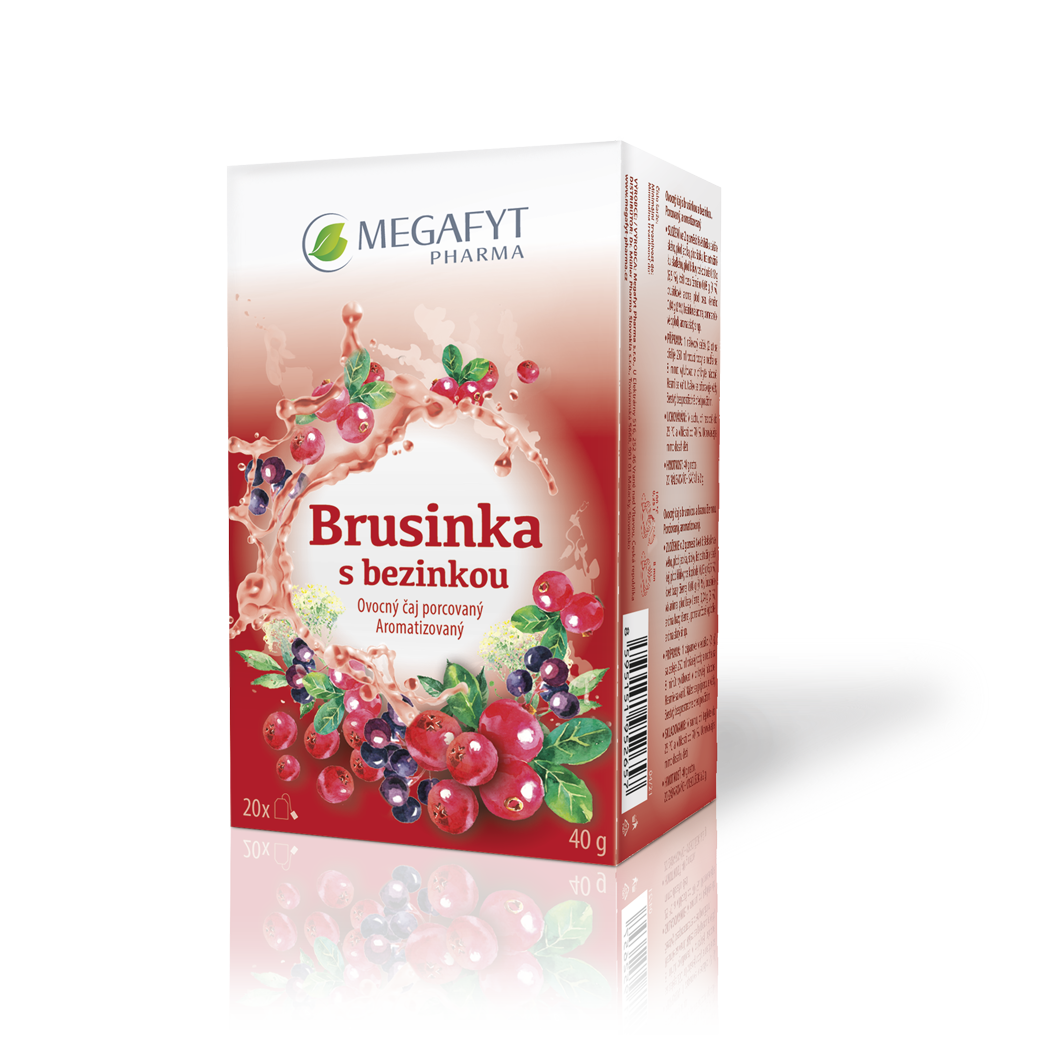 Levně Megafyt Brusinka s bezinkou 20x2g