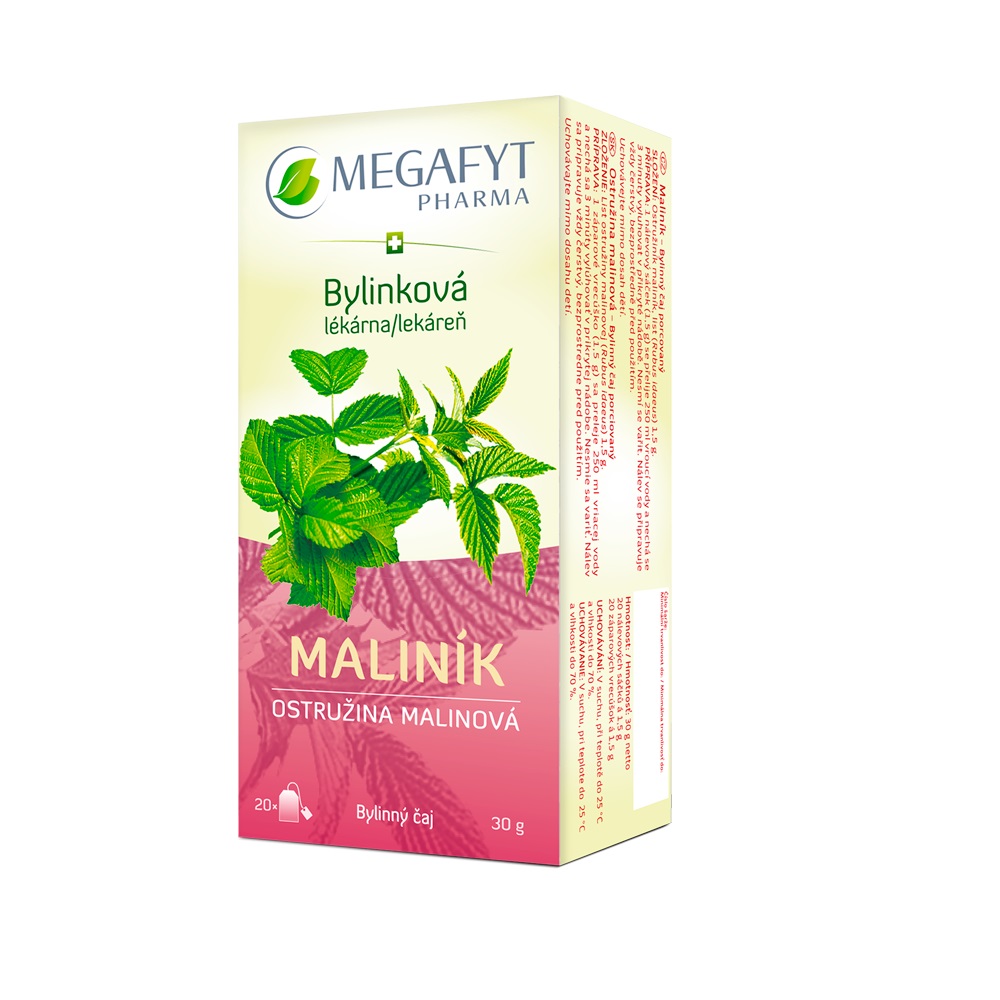 Levně Megafyt Bylinková lékárna Maliník 20x1.5g