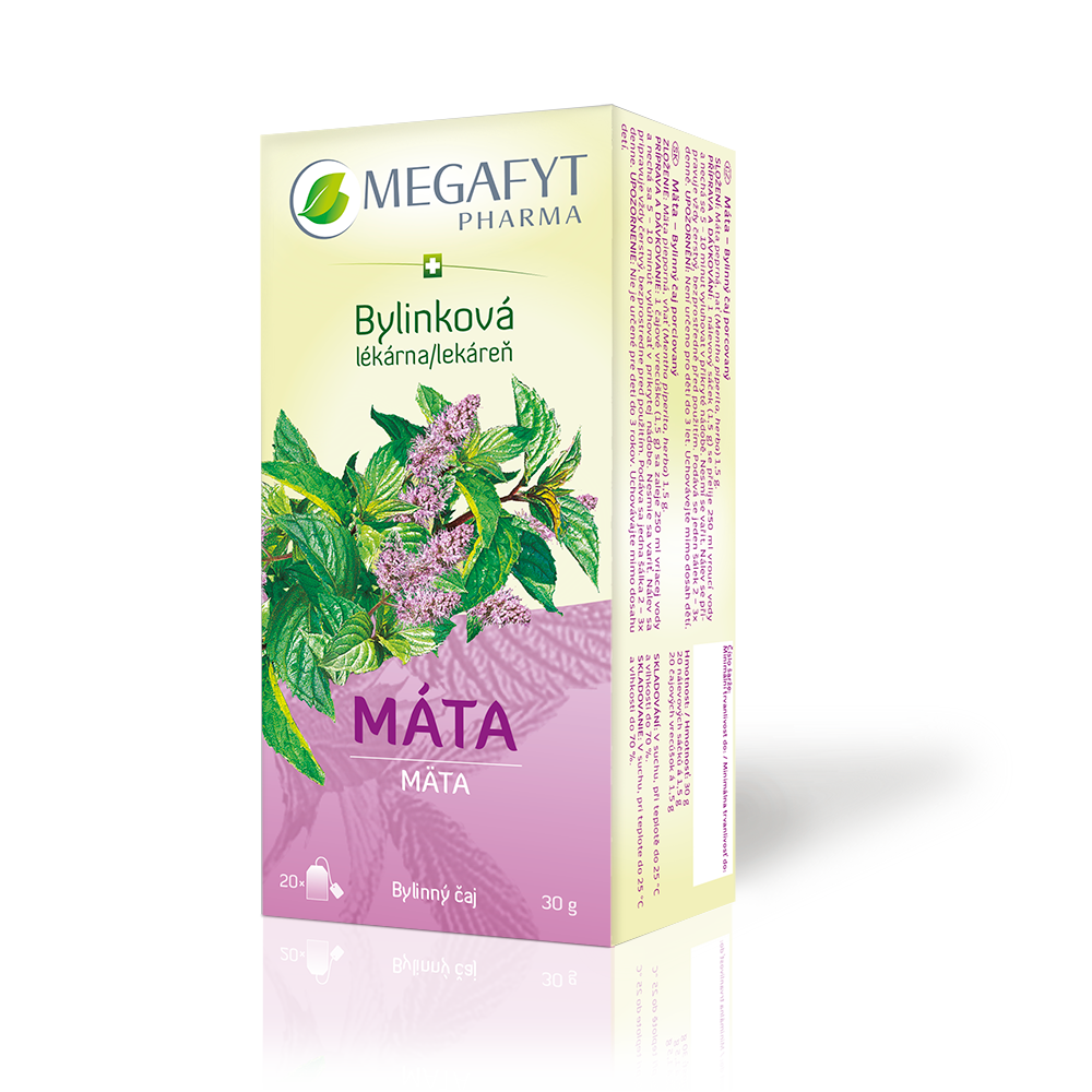 Levně Megafyt Bylinková lékárna Máta 20x1.5g