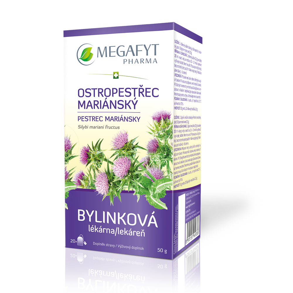 Levně Megafyt Bylinková lékárna Ostropestřec mariánský 20x2.5g
