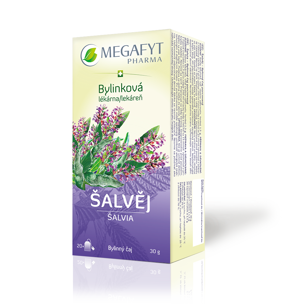 Levně Megafyt Bylinková lékárna Šalvěj 20x1.5g
