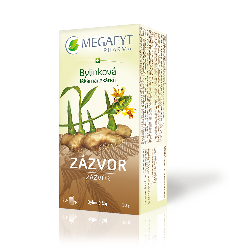 Levně Megafyt Bylinková lékárna Zázvor 20x1.5g