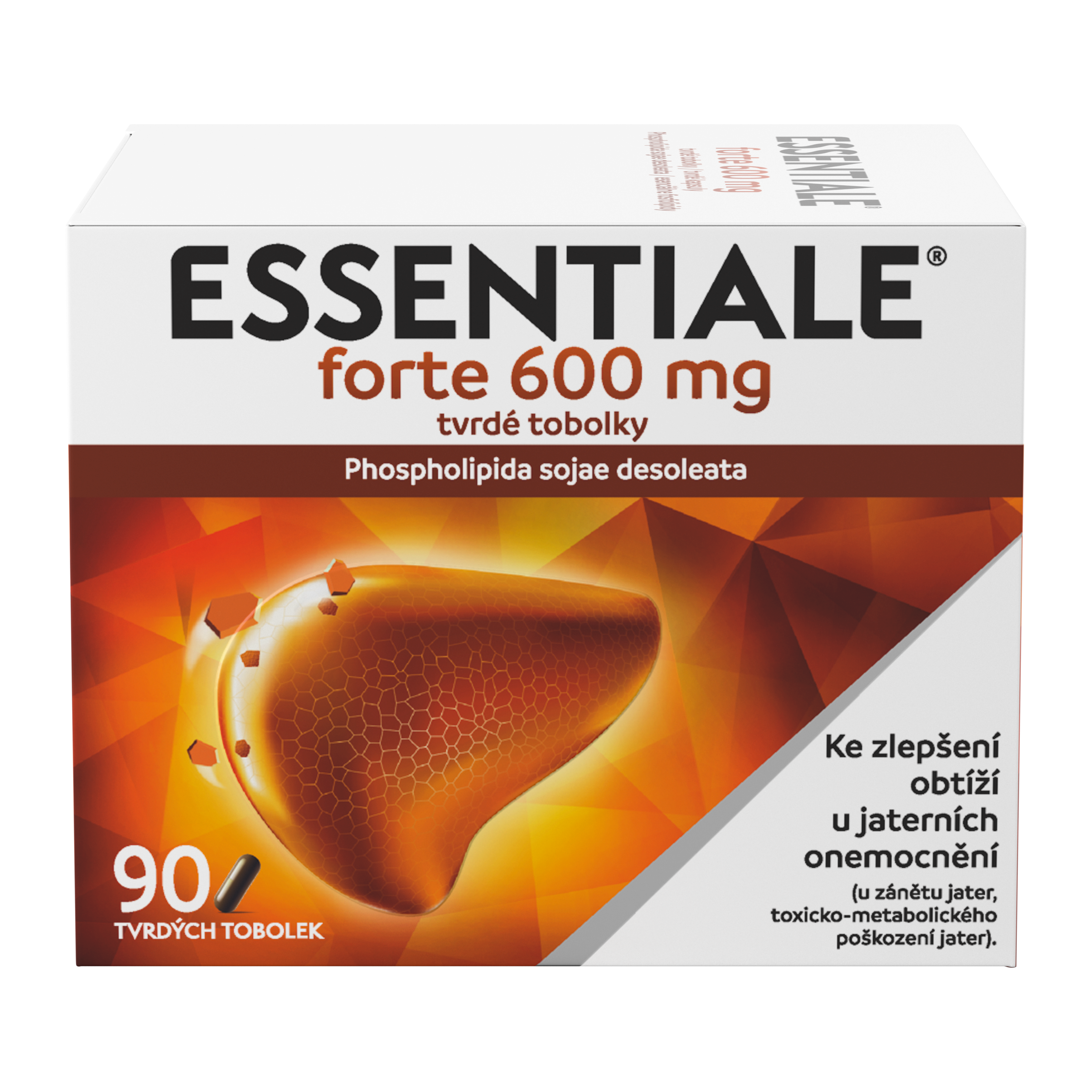 Levně Essentiale forte 600mg 90 tvrdých tobolek