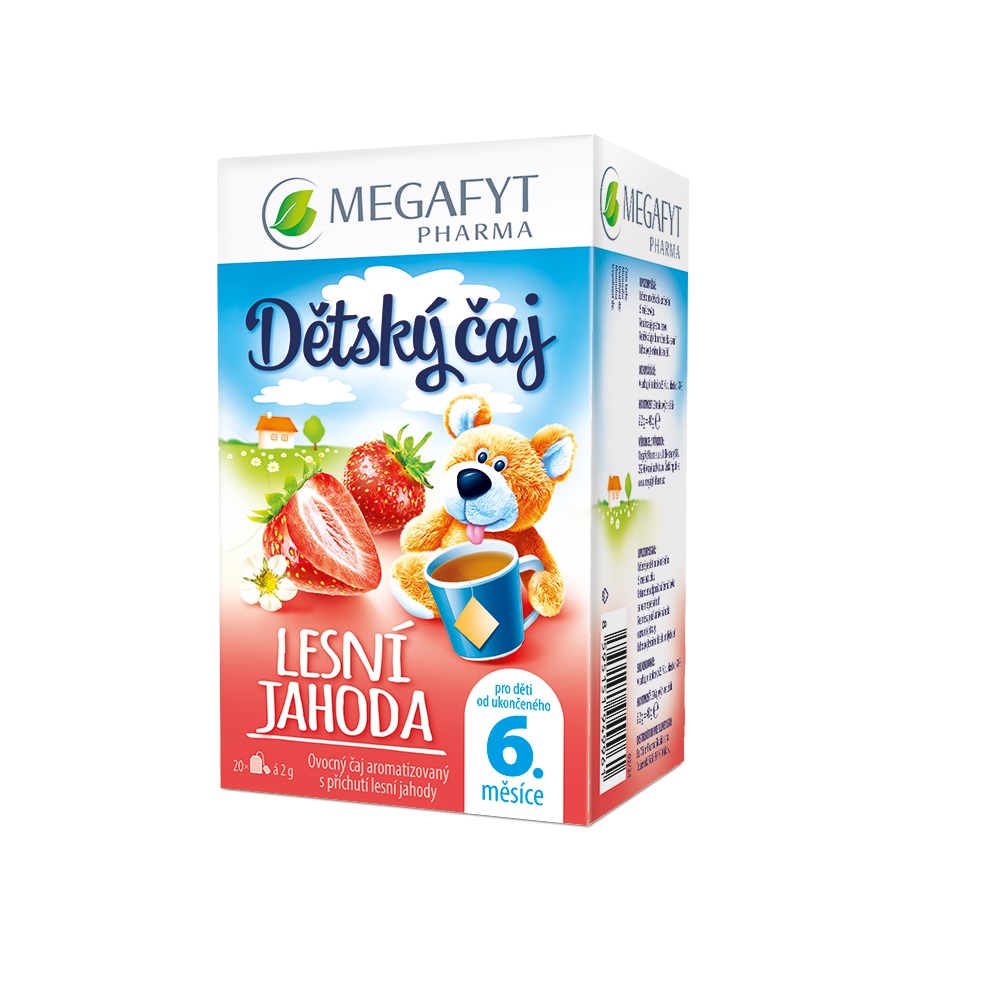 Levně Megafyt Dětský čaj lesní jahoda 20x2g