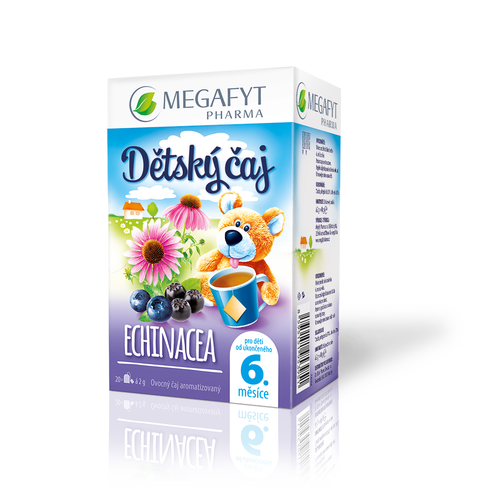Levně Megafyt Dětský čaj Echinacea s borůvkou 20x2g