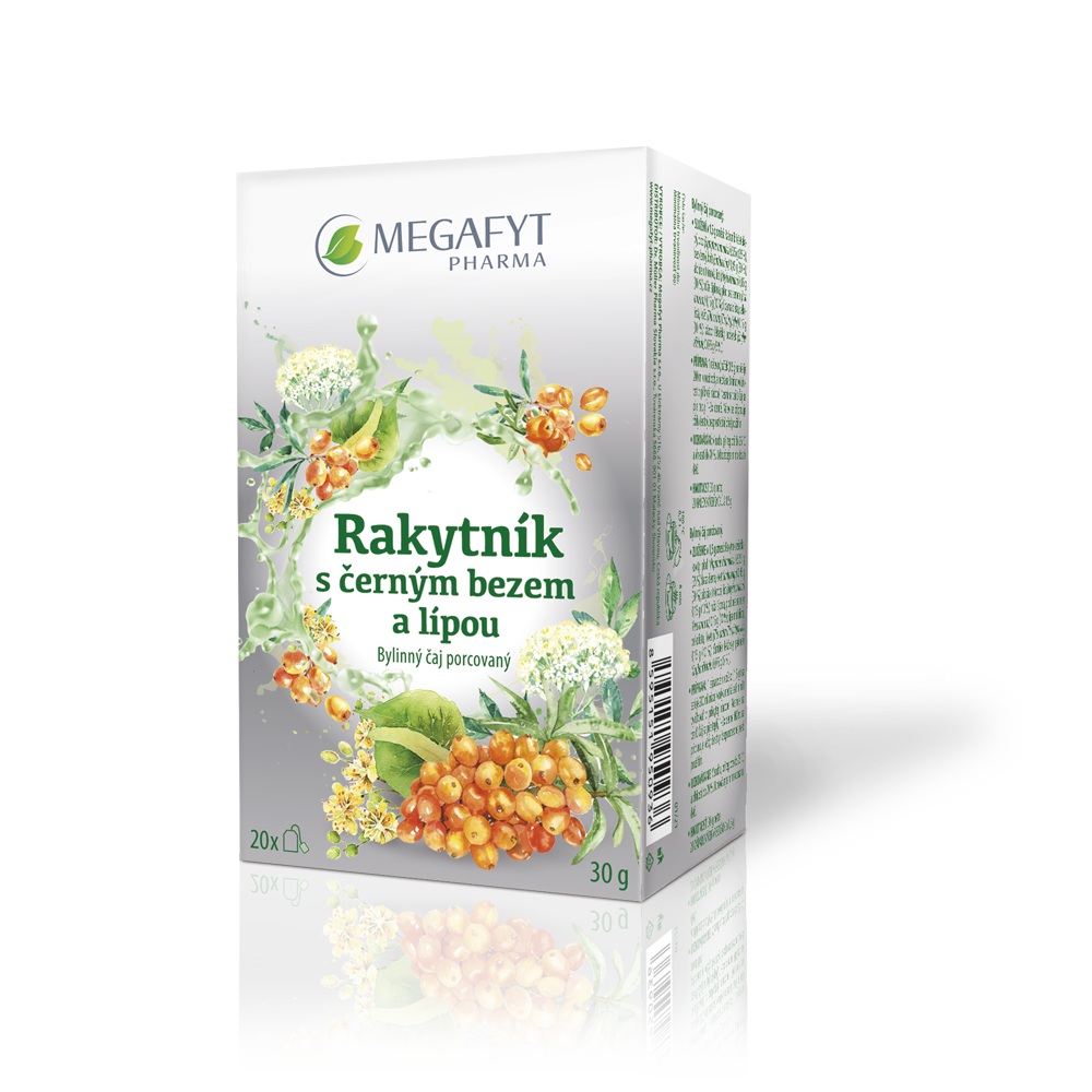 Levně Megafyt Rakytník s černým bezem a lípou 20x1.5g