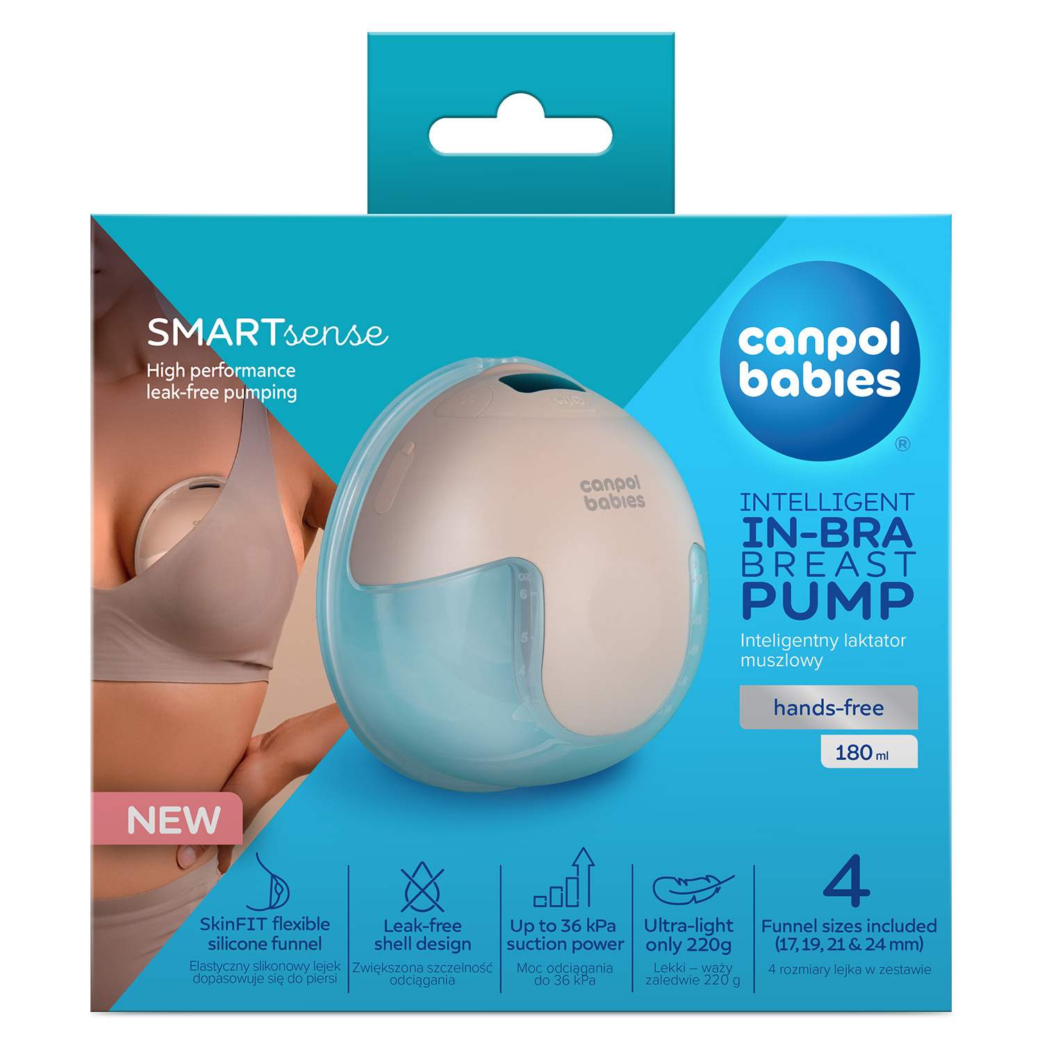Levně Canpol babies Elekt.odsávačka do podprs.SmartSense