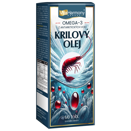 VITAHARMONY Krilový olej 1200 mg 60 tobolek