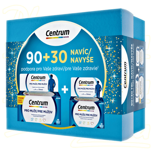 Levně Centrum pro muže 90+30 tablet dárkové balení