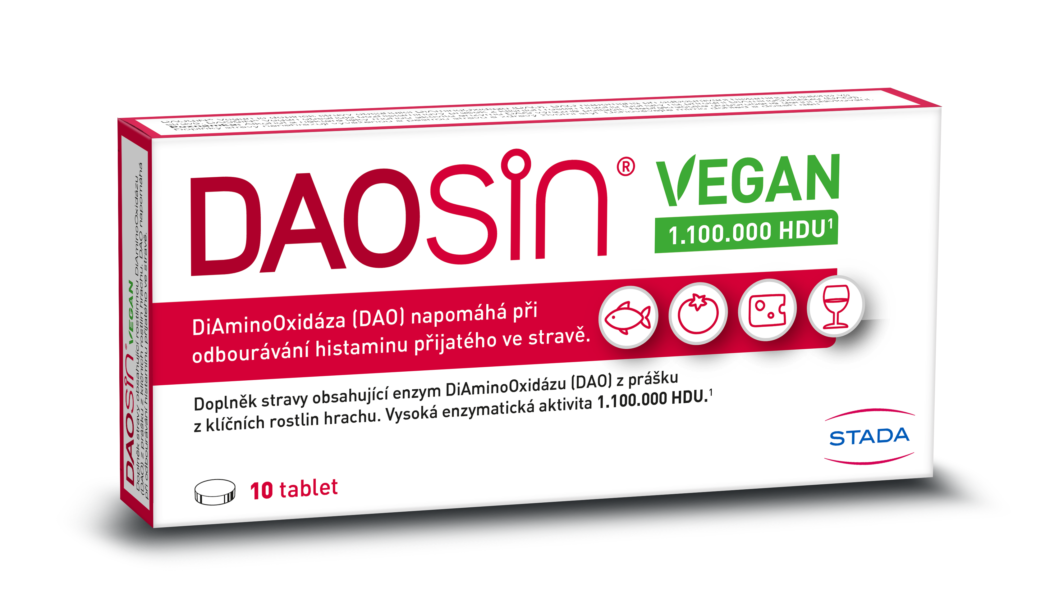 Levně DAOSIN VEGAN, 10 tablet