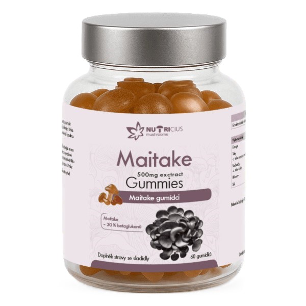 Levně Maitake 500mg gummies 60ks