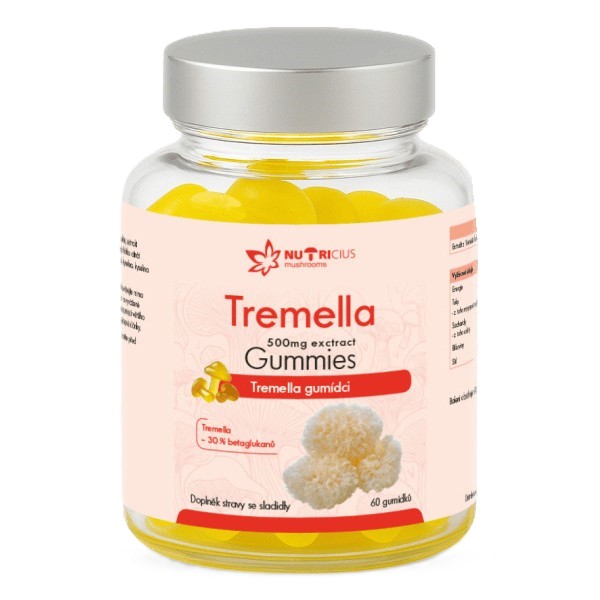 Levně Tremella 500mg gummies 60ks