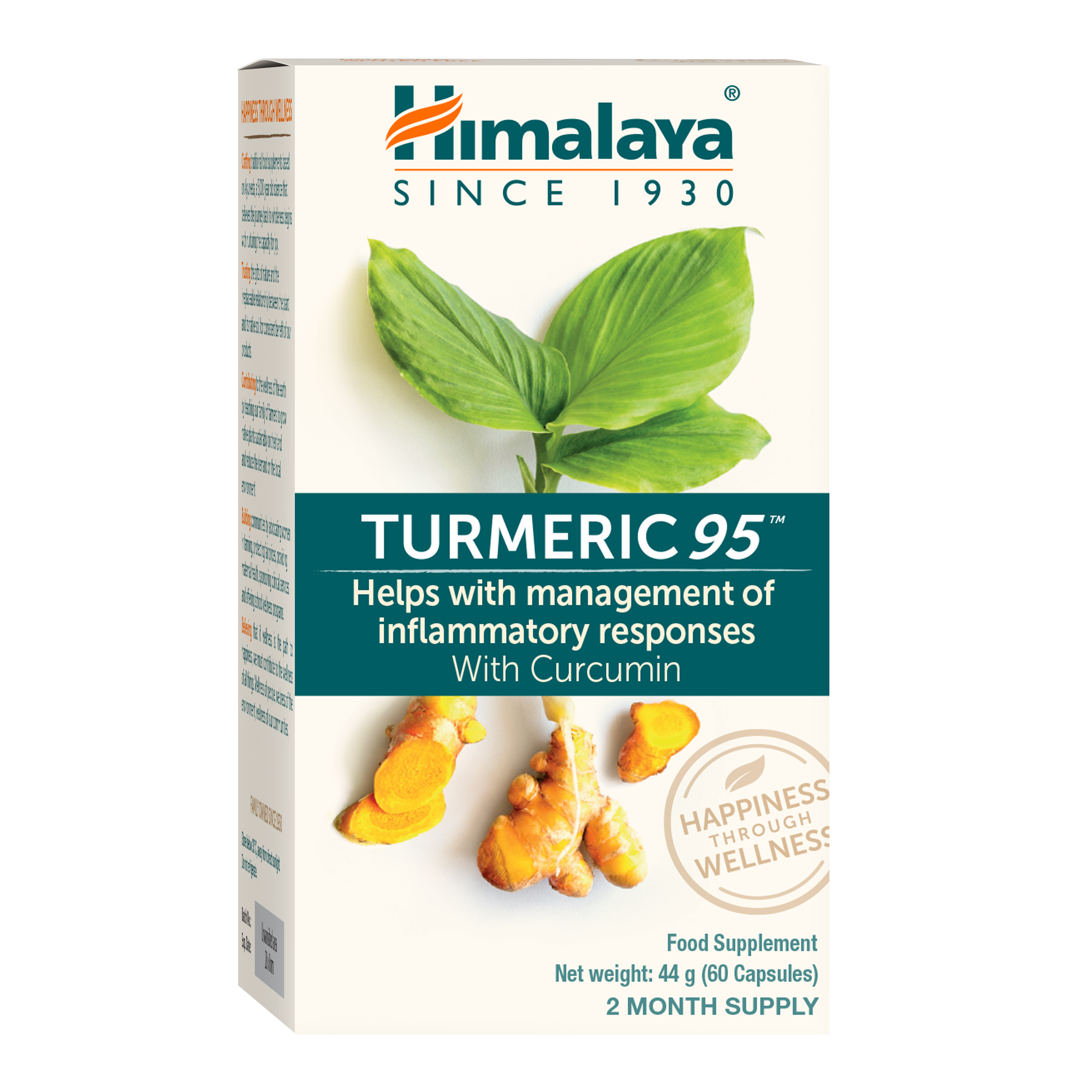 Levně Himalaya Organic Tumeric 95 BIO 60 kapslí