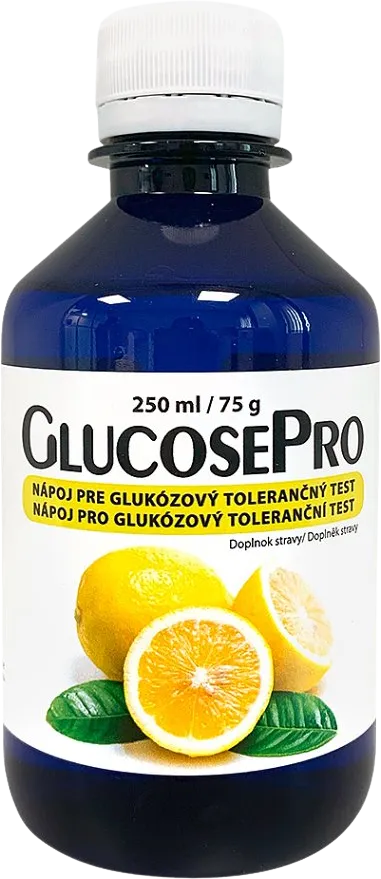 Levně GlucosePro nápoj pro glukózový toleranční test citron 250ml