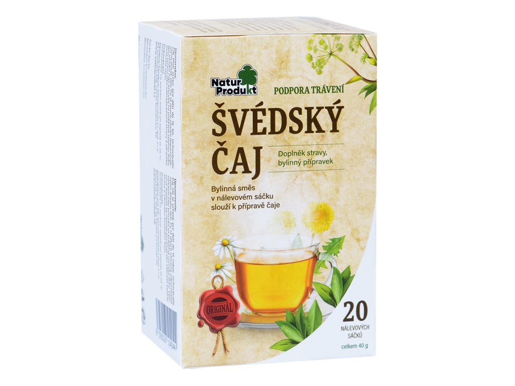 Levně Naturprodukt Švédský čaj nálevové sáčky 20x2g