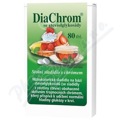 Levně DiaChrom se stévií tbl.80