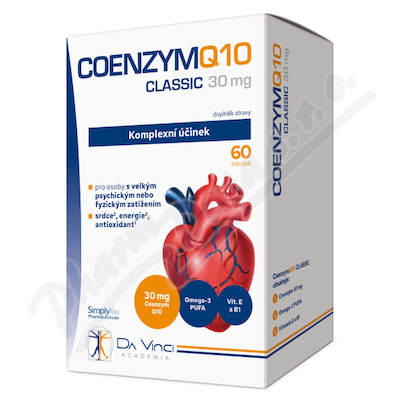 Levně Coenzym Q10 Classic 30mg Da Vinci Academia tob.60