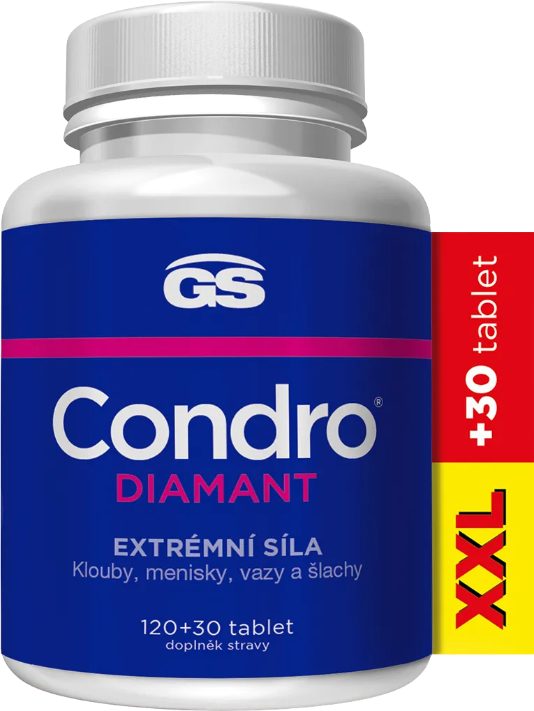 Levně GS Condro Diamant XXL 120+30 tablet