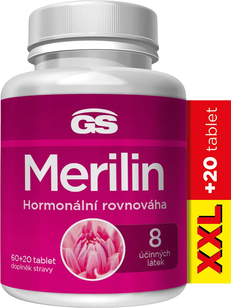 Levně GS Merilin XXL 60+20 tablet