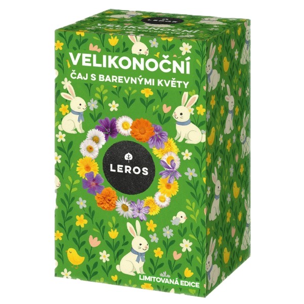 Levně LEROS Velikonoční čaj s barevnými květy 20x1.4g