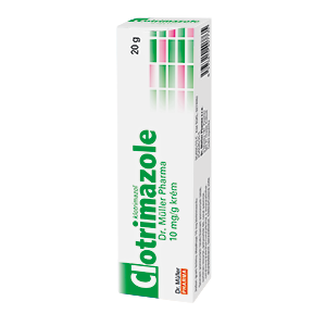Levně Clotrimazole Dr. Müller Pharma 10mg/g Crm 1x20g Ii
