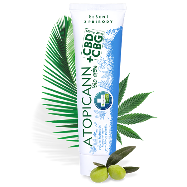 Levně Annabis Atopicann CBD+CBG krém BIO 100ml