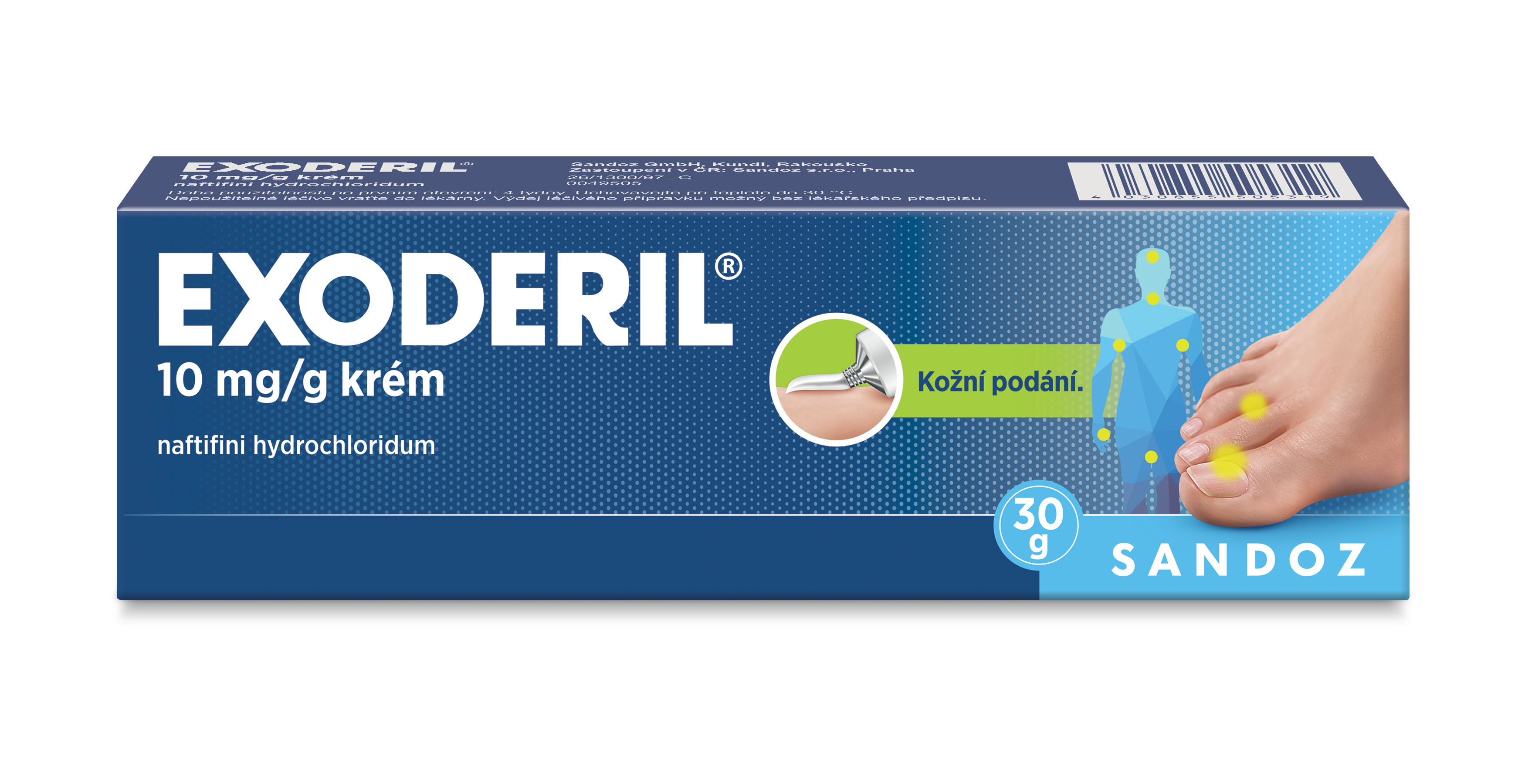 Levně Exoderil krém 30g